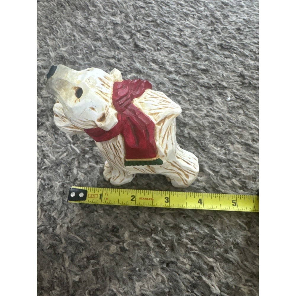 David Frykman Polar Bear Figurine Resin Vintage 1996‎ 3.5 inch Coyen's and Comp - Picture 4 of 5